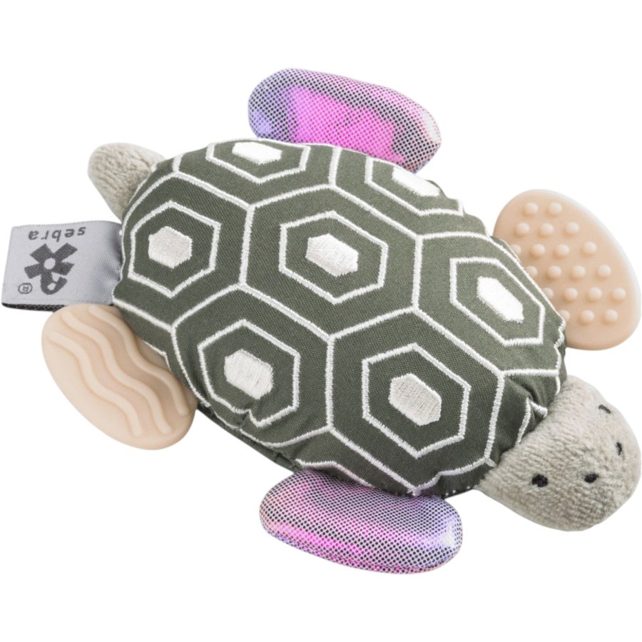 Sebra Aktivitetsrangle m. Spejl Skildpadden Turbo 13 cm, Grn