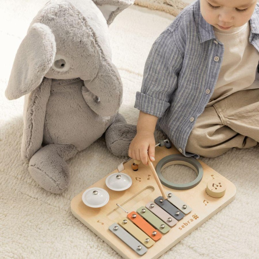 Sebra Aktivitetspanel Musik 29,5 cm, Multi