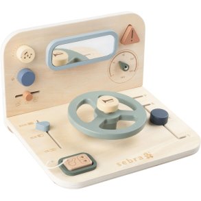 Sebra Aktivitetspanel Bil 29,5 cm, Multi