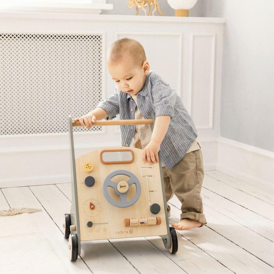 Sebra Lauflernwagen mit Aktivitäten Auto 46cm, Multi