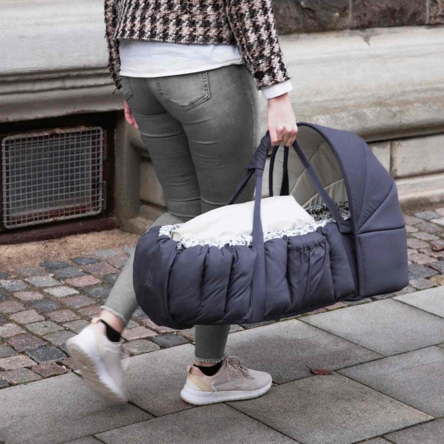 Sebra Verdeck fr 3-in-1 Babynest 40x39 cm, Blue Olive