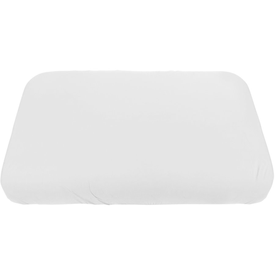 Sebra Jersey Babyspannbettlaken 70x120 cm, Wei