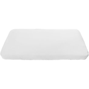 Sebra Jersey Junior- en meegroeihoslaken 90x160 cm, Wit