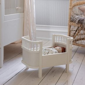 OYOY Mini Nana Puppenbett, Rattan - Puppen und Zubehr - Dalivo.de