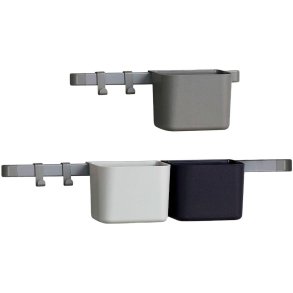 Leander Opbevaringholdere inkl. Skinner 3 stk. 62/34 cm