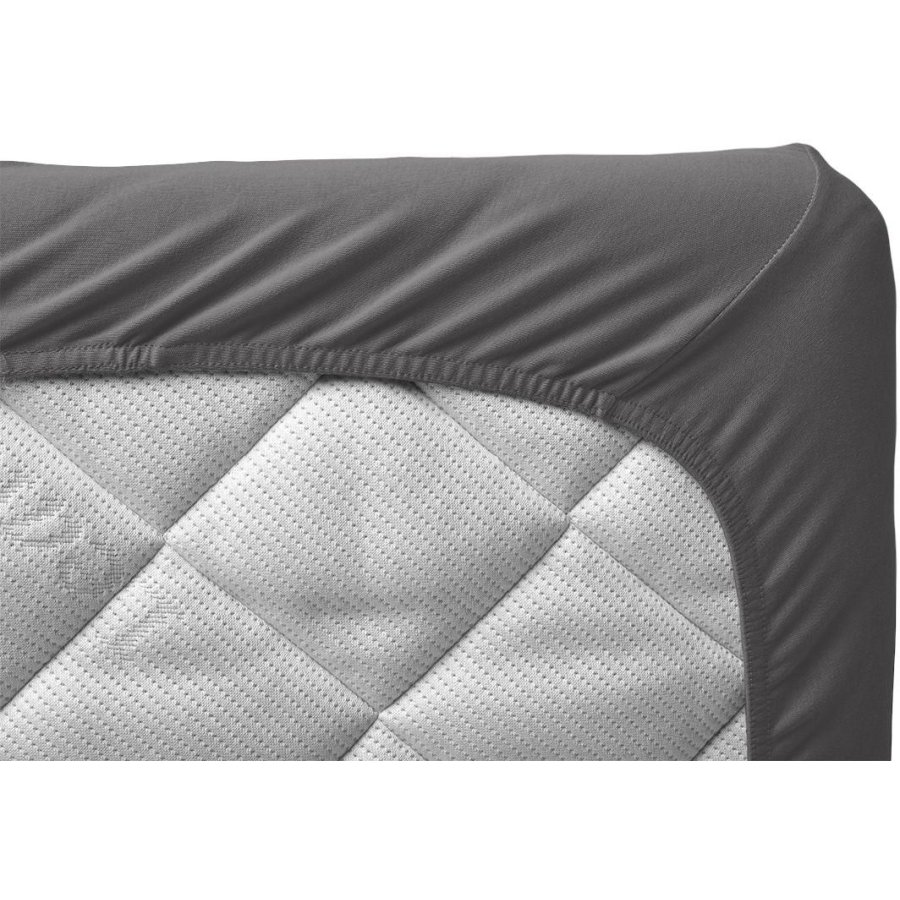 Leander Classic Laken voor Wieg 2-delige set 60x115 cm, Cool Grey