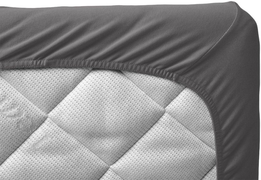 Leander Classic Laken voor Wieg 2-delige set 60x115 cm, Cool Grey