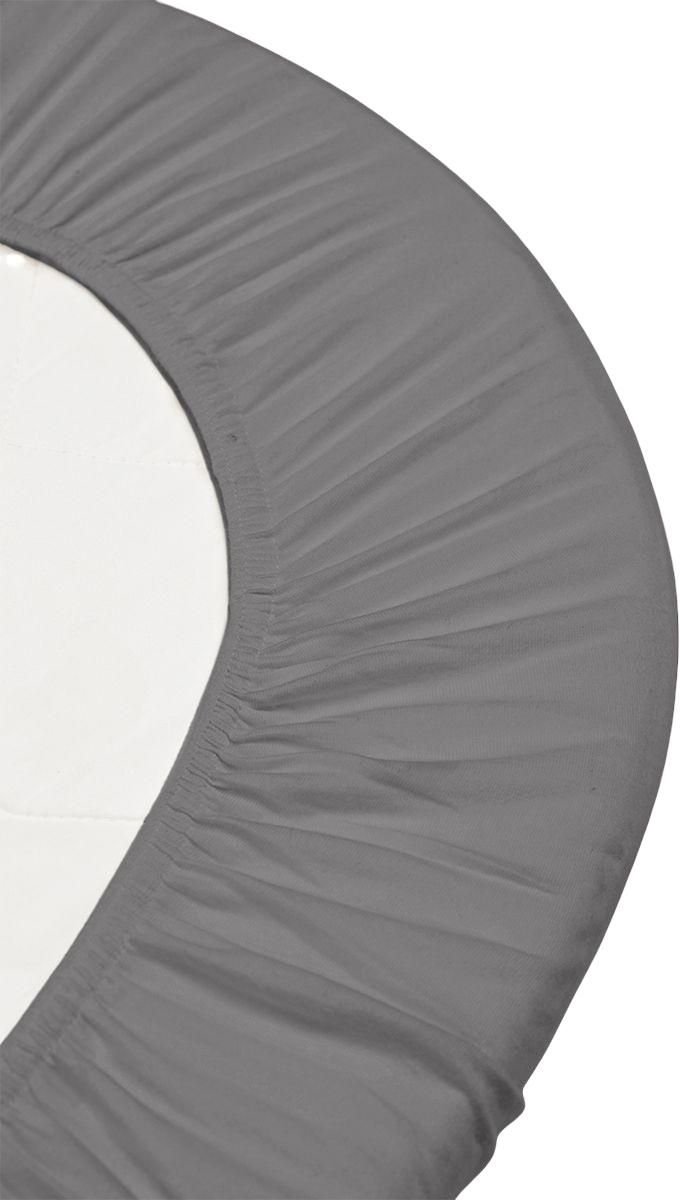 Leander Classic Laken voor Wieg 2-delige set 60x115 cm, Cool Grey