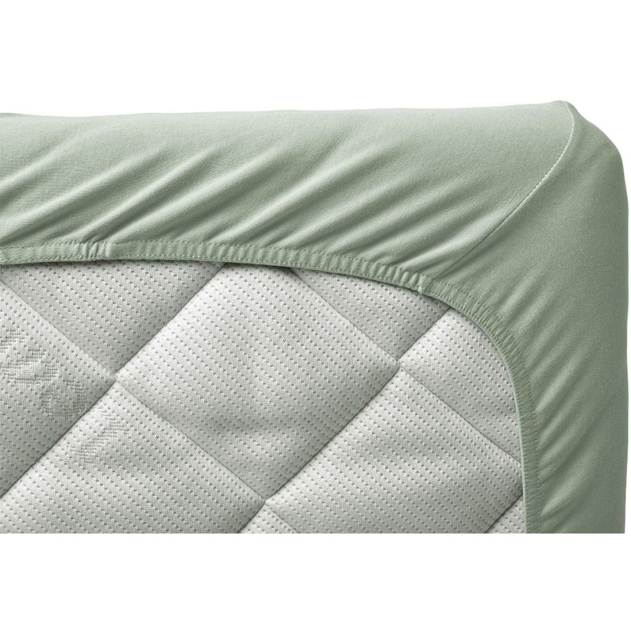 Leander Classic Laken voor Wieg 2-delige set 60x115 cm, Sage Green