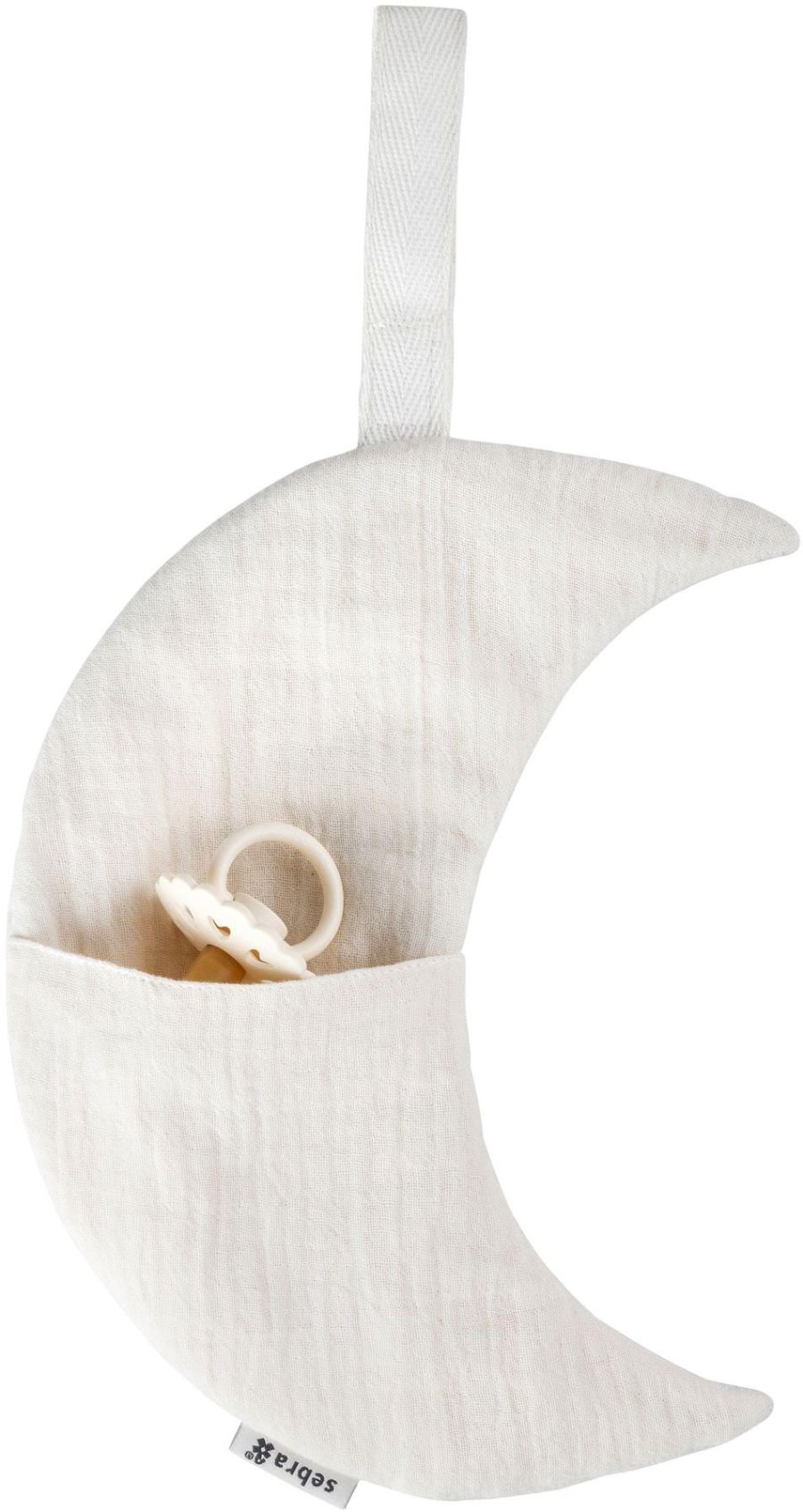 Sebra Sengelomme 16,5x25 cm, Hvid