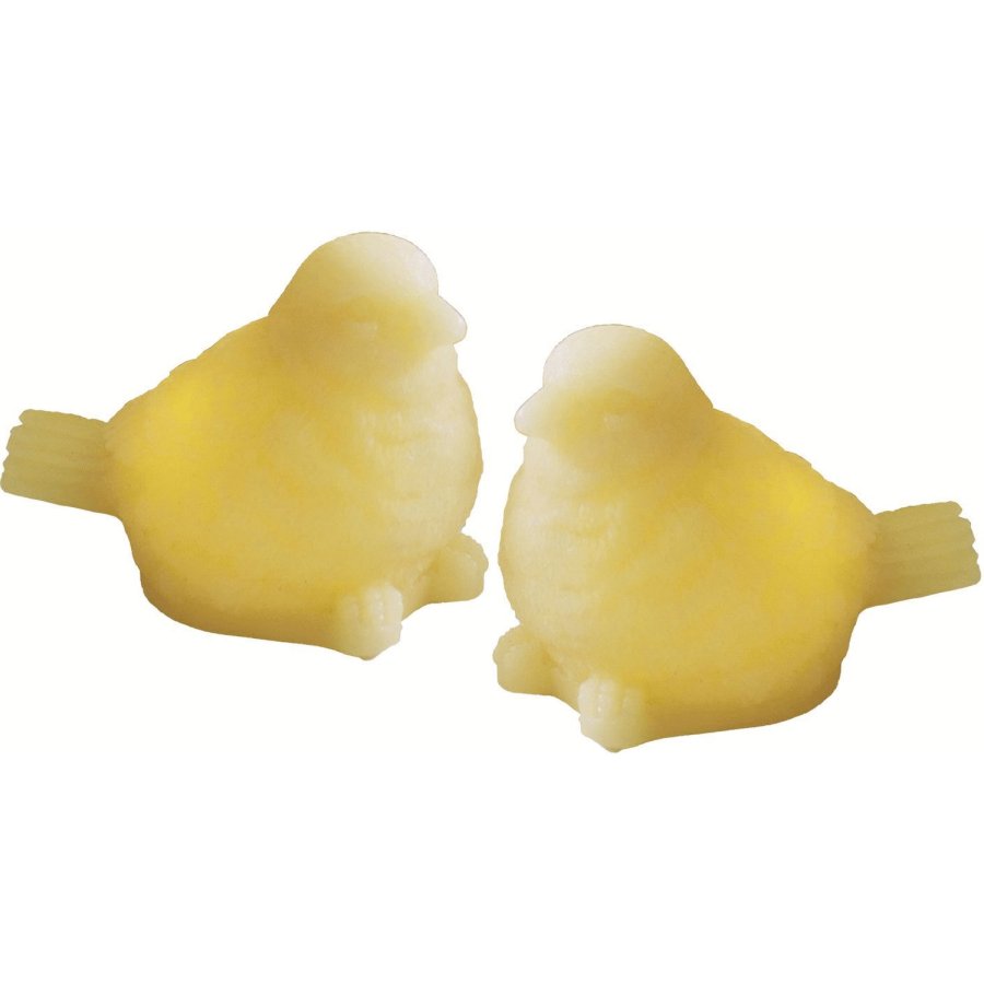 Sirius Erica Lysdekoration Spurv LED 2 stk. H6,7 cm, Pale Yellow