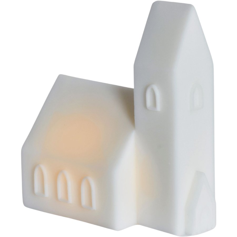 Sirius Copenhagen Lichthaus Kirche LED H20 cm, Wei