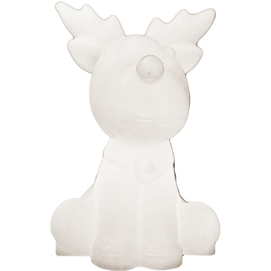 Sirius Naja Lichtdekoration Rentier LED 2er Set H9 cm, Wei