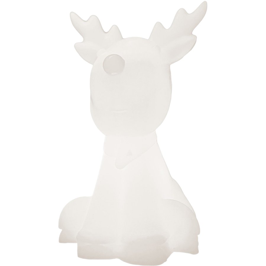 Sirius Naja Lichtdekoration Rentier LED H11,6 cm, Wei
