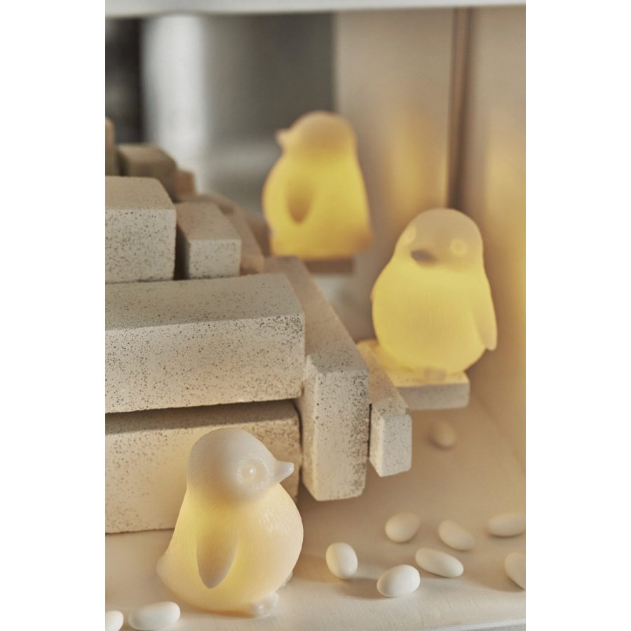 Sirius Lou Lichtdekoration Pinguin LED H10 cm, Wei