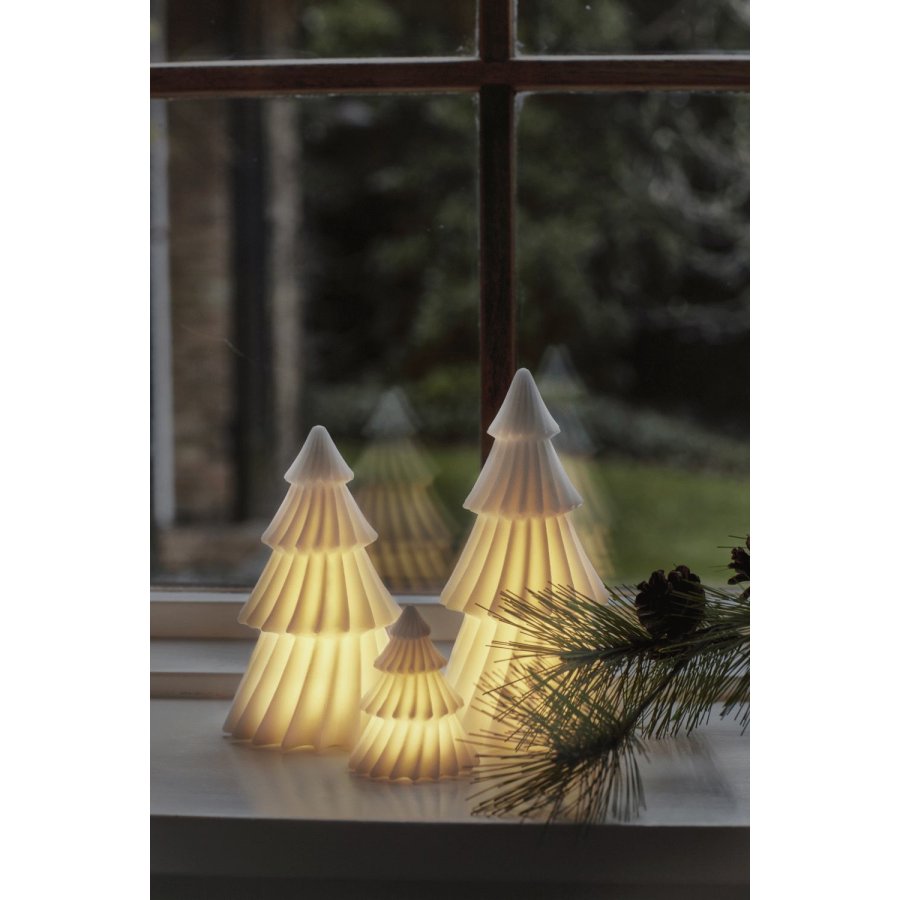 Sirius Olivia Lichtdekoration Weihnachtsbaum LED H19 cm, Klar