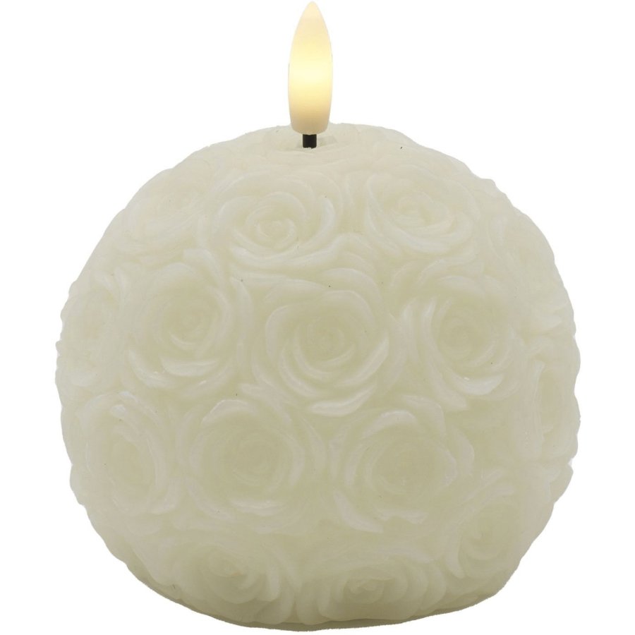 Sirius Rosalina Kuglelys LED �10/H8,4 cm, Creme