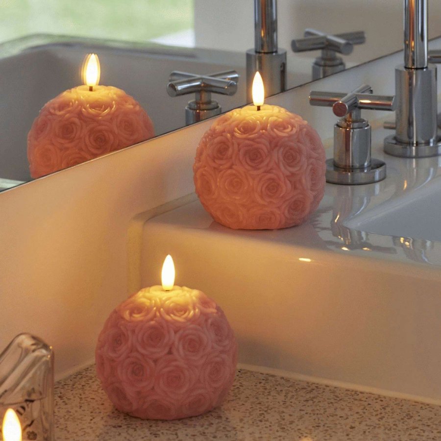 Sirius Rosalina Kuglelys LED 2 stk. �8,3/H7 cm, Pink