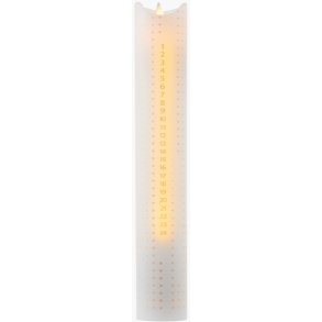 Sirius Sara Kalenderlys LED 5 cm, Guld Dots