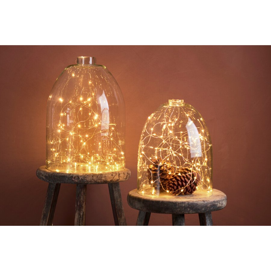 Sirius Knirke Lichterkette 15,9 m, Gold/Clear