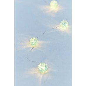 Sirius Maja Lichterkette Kugel 20 LED 2 m, Blau