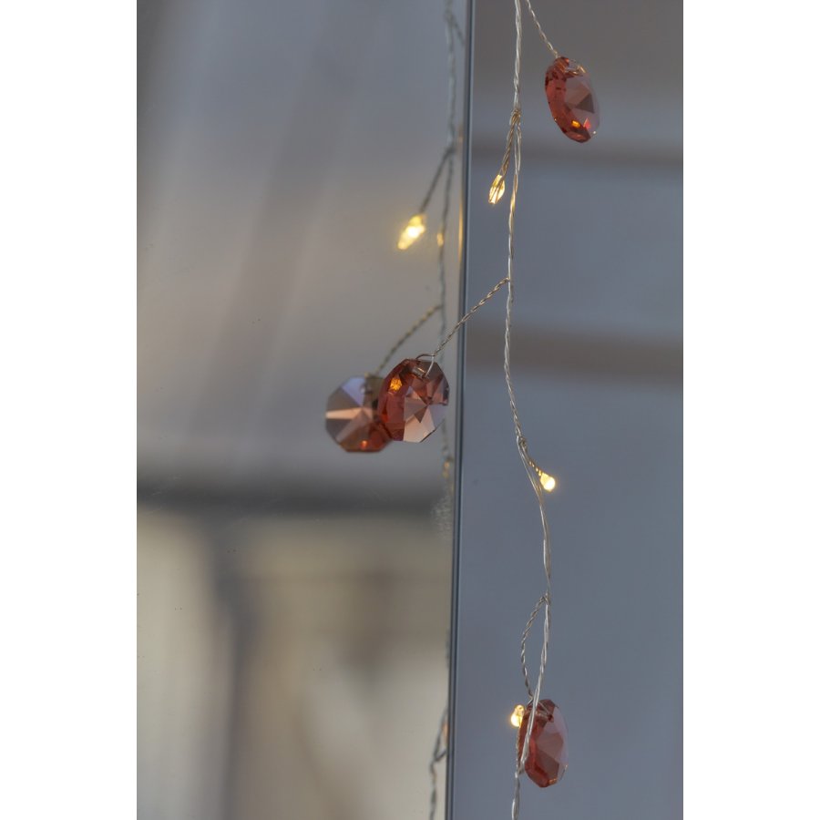 Sirius Anita Lyskde Brilliant 20 LED 1,05 m, Rose