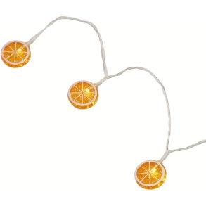 Sirius Lulu Lichterkette Appelsin 10 LED 1,35 m, Orange