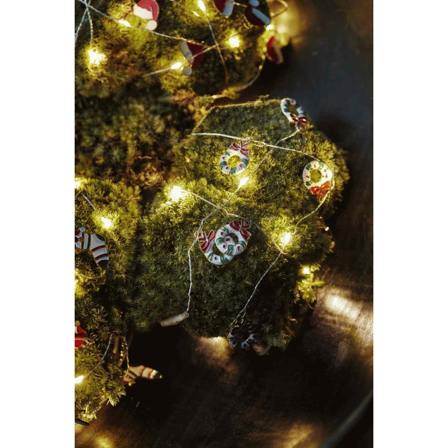 Sirius Nille Lichterkette Kranz LED 90 cm, Klar