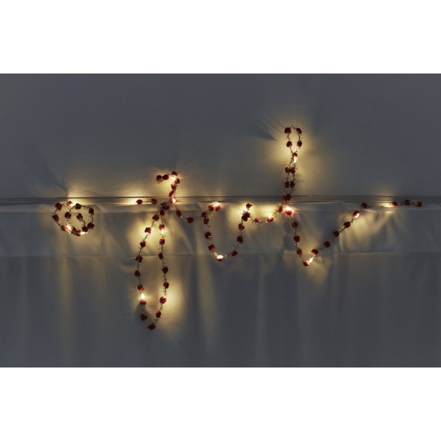 Sirius Ina Lichterkette 2 m, Rot