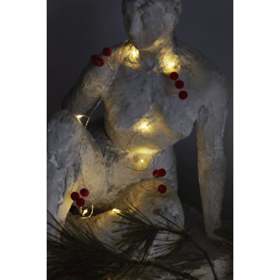 Sirius Dolly Lichterkette 2 m, Rot