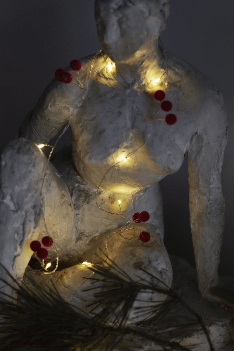 Sirius Dolly Lichterkette 2 m, Rot