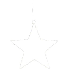 Sirius Liva Hngedekoration Stjerne 30 cm, Hvid