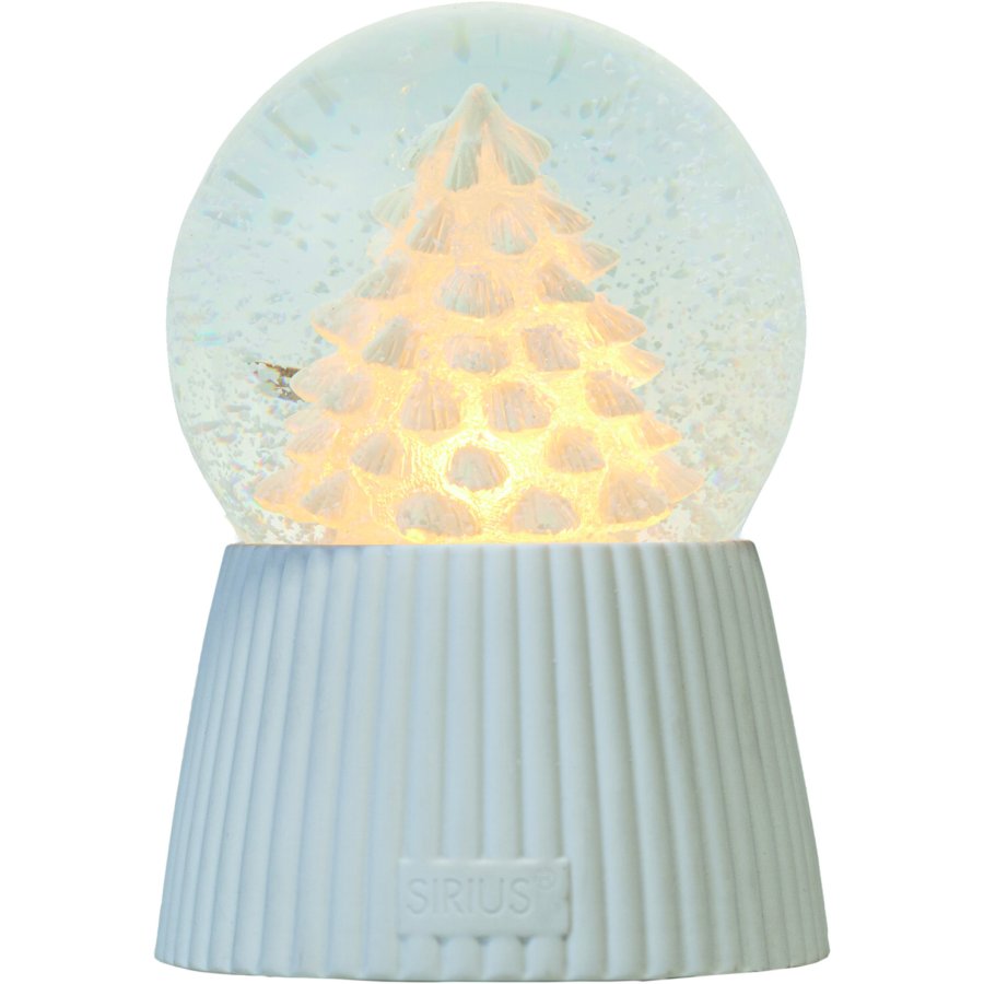 Sirius Cilja Schneekugel Baum H14,5 cm, Wei