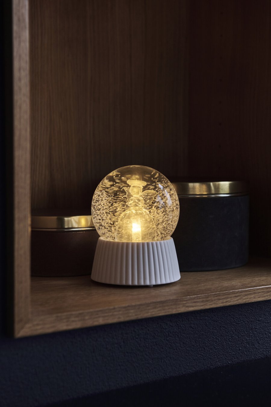 Sirius Elisabeth Snekugle �10 cm, Hvid Keramik