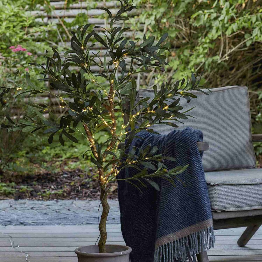 Sirius Oliva Kunstigt Oliventr� 120 LED H120 cm, Gr�n