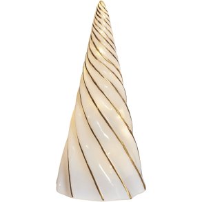 Sirius Vilma Lichtdecoratie Kerstboom LED H23,5 cm, Wit/Goud