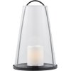 Sirius Albert Lanterne H20 cm, Sort/klar