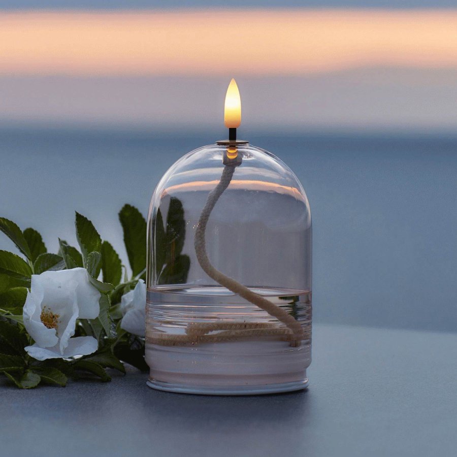 Sirius Dea Olielampe LED H11 cm, Pink