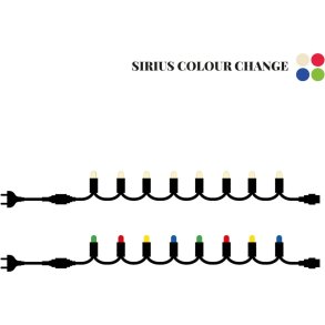 Sirius Tech-Line Colour Change Starterset 4,5 m, Warmwei&szlig;/Mehrfarbig