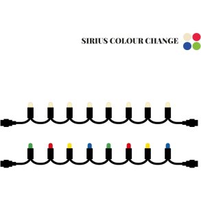 Sirius Tech-Line Colour Change Erg&auml;nzungsset 4,5 m, Warmwei&szlig;/Mehrfarbig