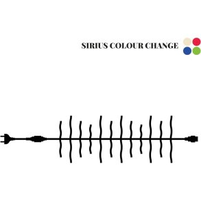Sirius Tech-Line Colour Change Cluster Starterset 3 m, Warmwei&szlig;/Mehrfarbig