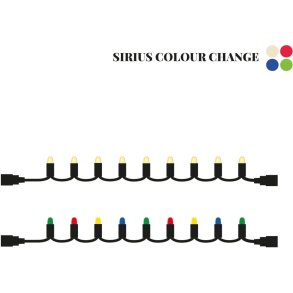 Sirius Easy-Line Connect Colour Change Erg&auml;nzungsset 10 m, Warmwei&szlig;/Mehrfarbig