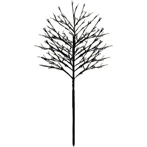 Sirius Noah Tr� H1,8 m, Sort