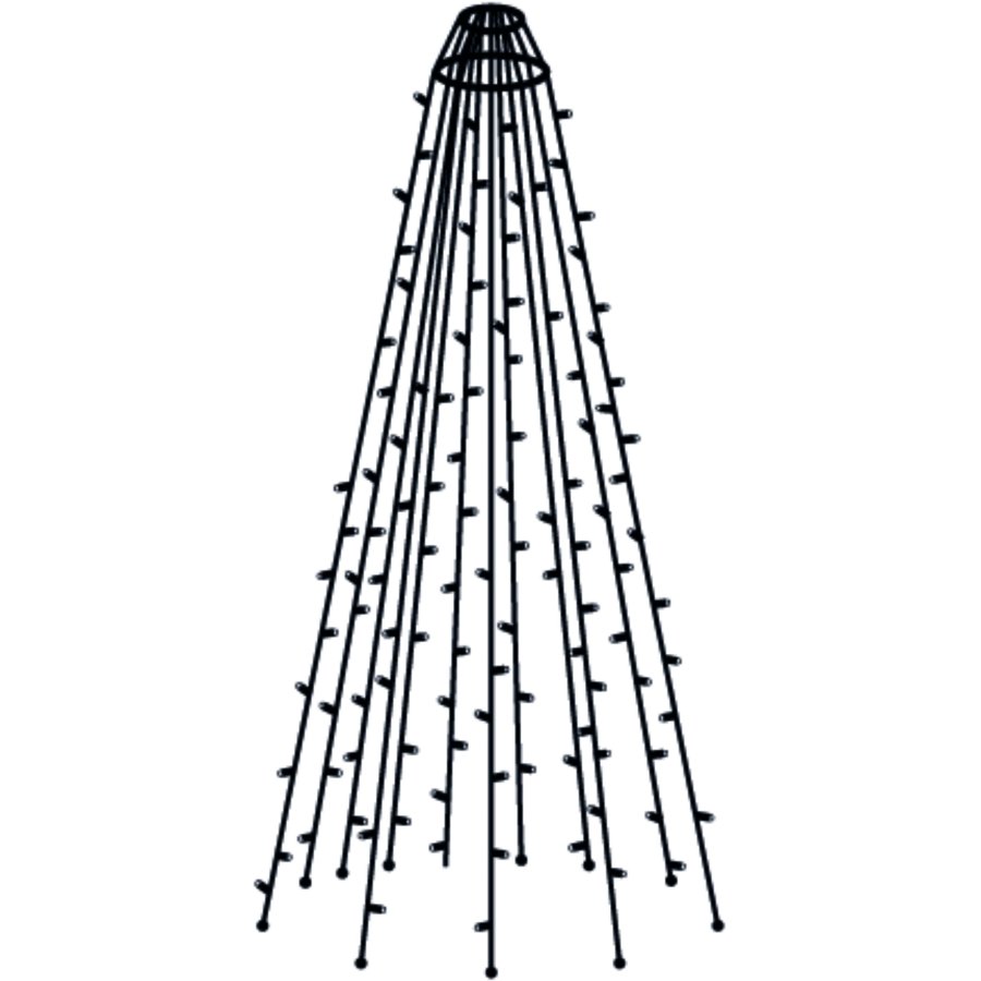 Sirius Top Line Lichterkette fr Fahnenmast 6 m