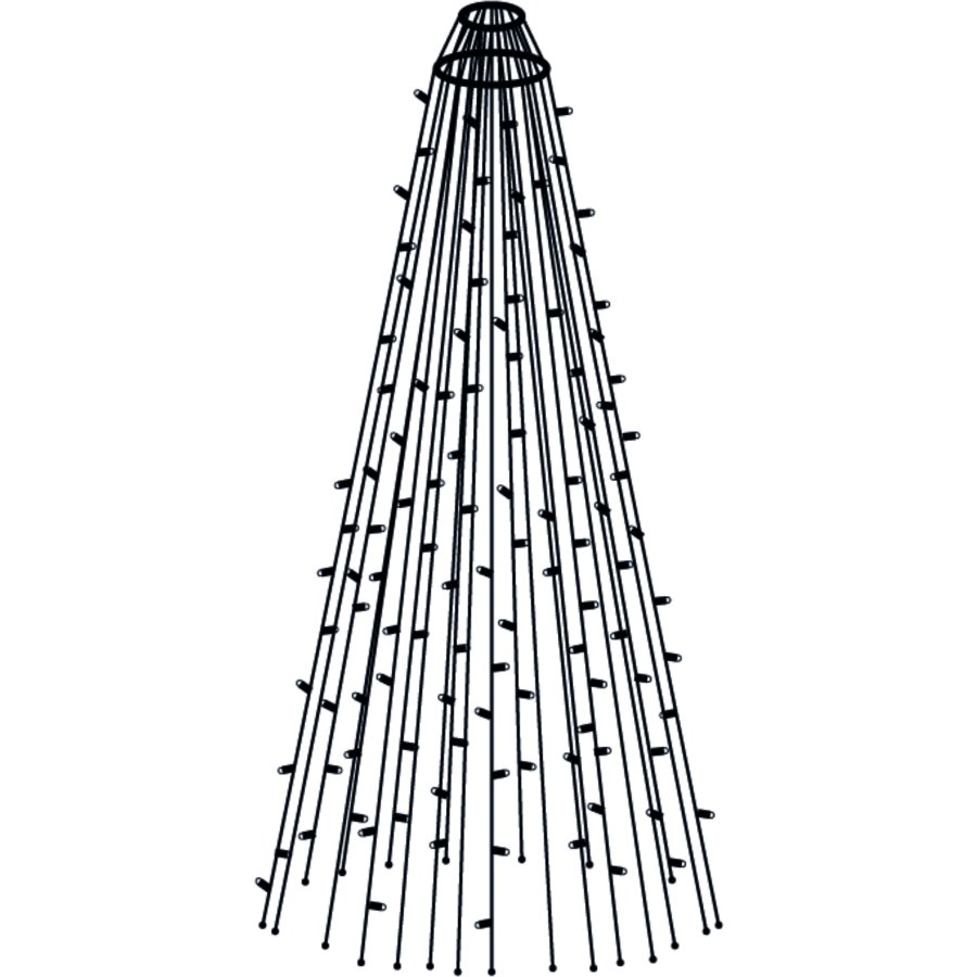 Sirius Top Line Lichterkette fr Fahnenmast 10,35 m