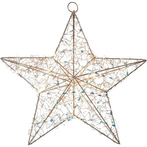 Sirius Lily Ster LED H40 cm, Goud