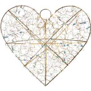 Sirius Lily Hart LED H30 cm, Goud