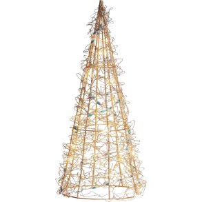 Sirius Lily Kerstboom LED H30 cm, Goud