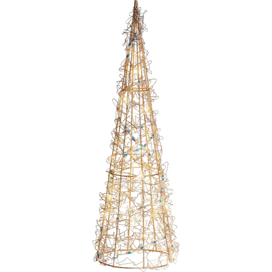 Sirius Lily Weihnachtsbaum LED H40 cm, Gold