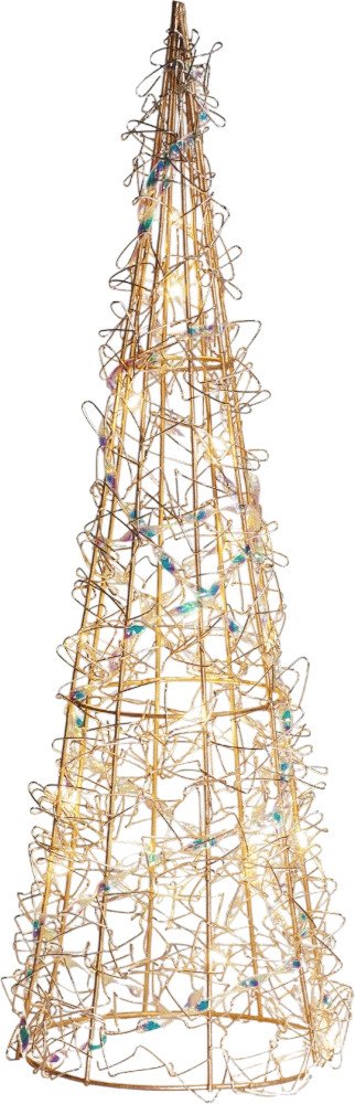 Sirius Lily Weihnachtsbaum LED H40 cm, Gold